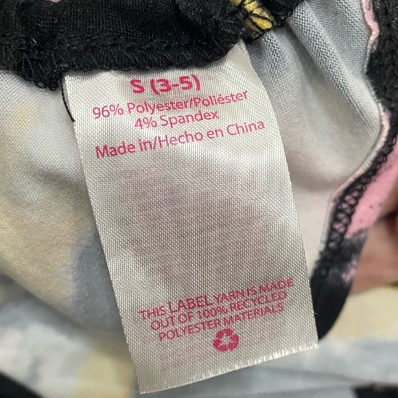 Dreamer y2k colorful splatter dye and black top / S / Excellent condition - Picture 15 of 16